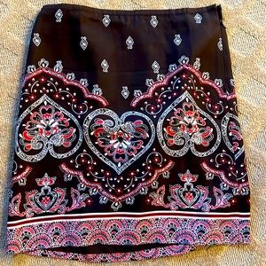 Loft pattern skirt Size 8